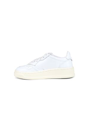 white leather sneakers AUTRY KIDS | A300KULKFF15WHTWHT